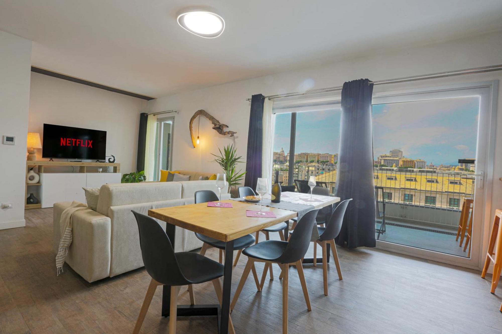 Attico Luxury Con Parcheggio E Terrazza Vista Mozzafiato Apartment