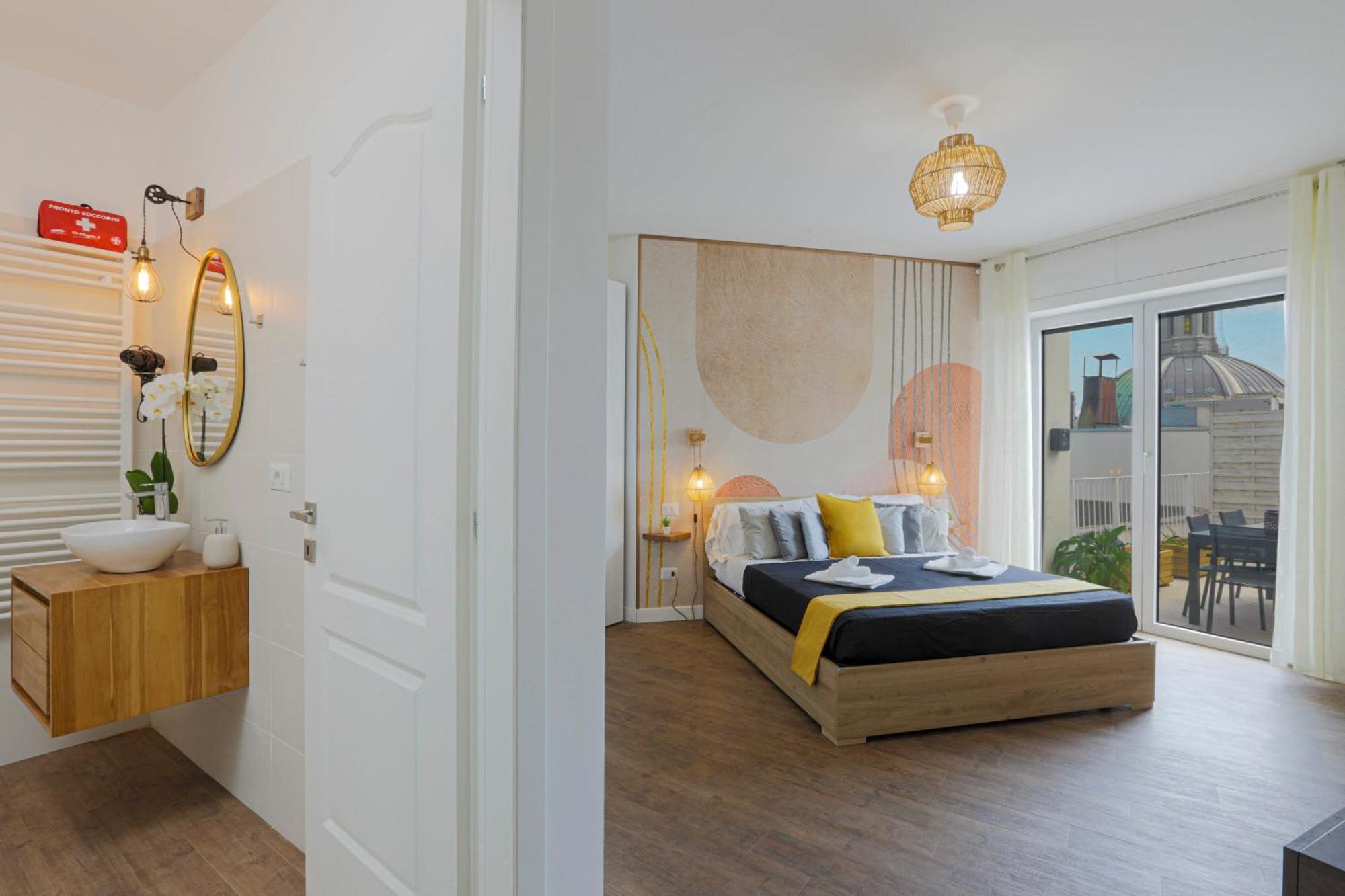Attico Luxury Con Parcheggio E Terrazza Vista Mozzafiato Apartment *