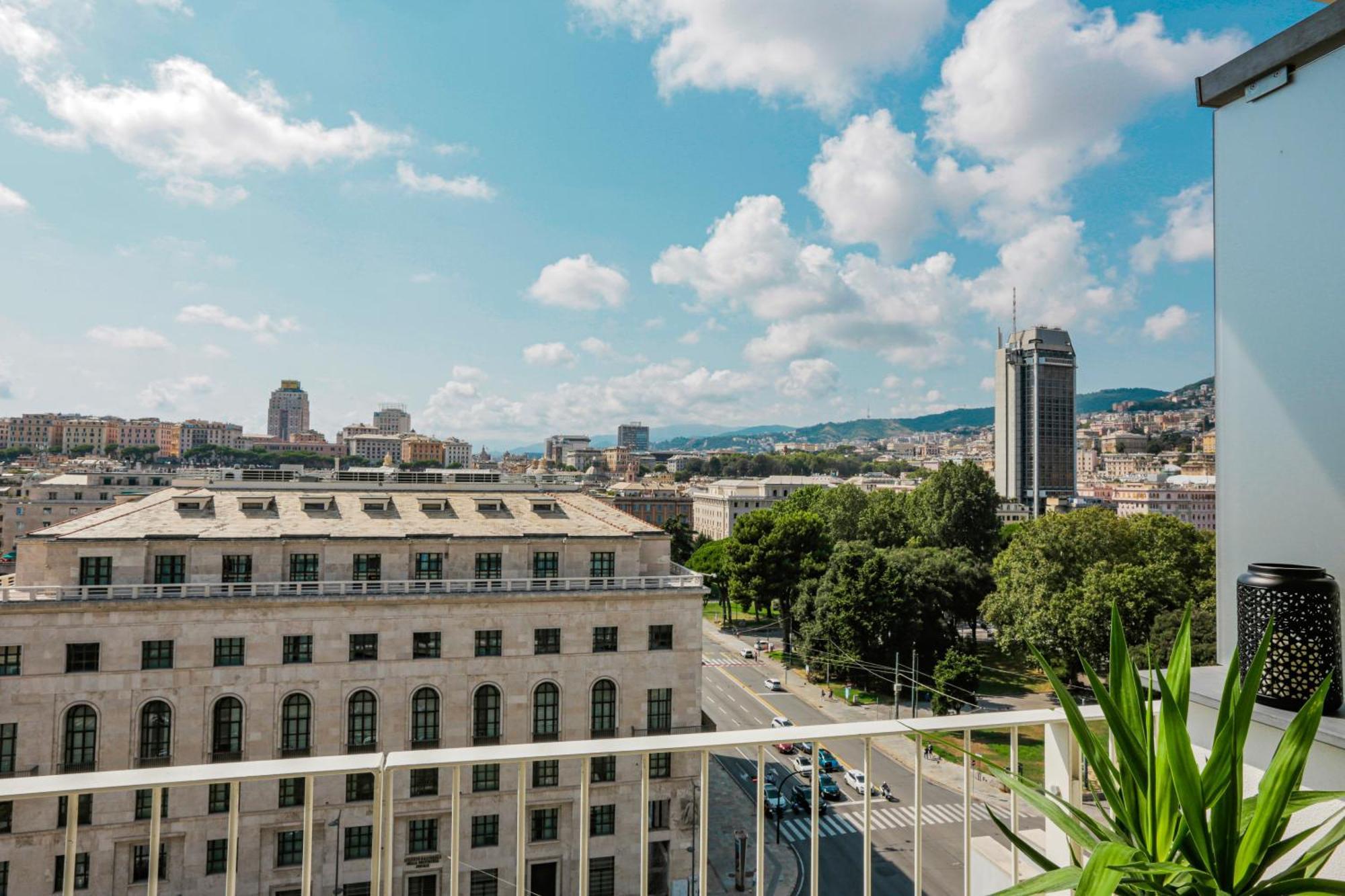 Apartment Attico Luxury Con Parcheggio E Terrazza Vista Mozzafiato Genua