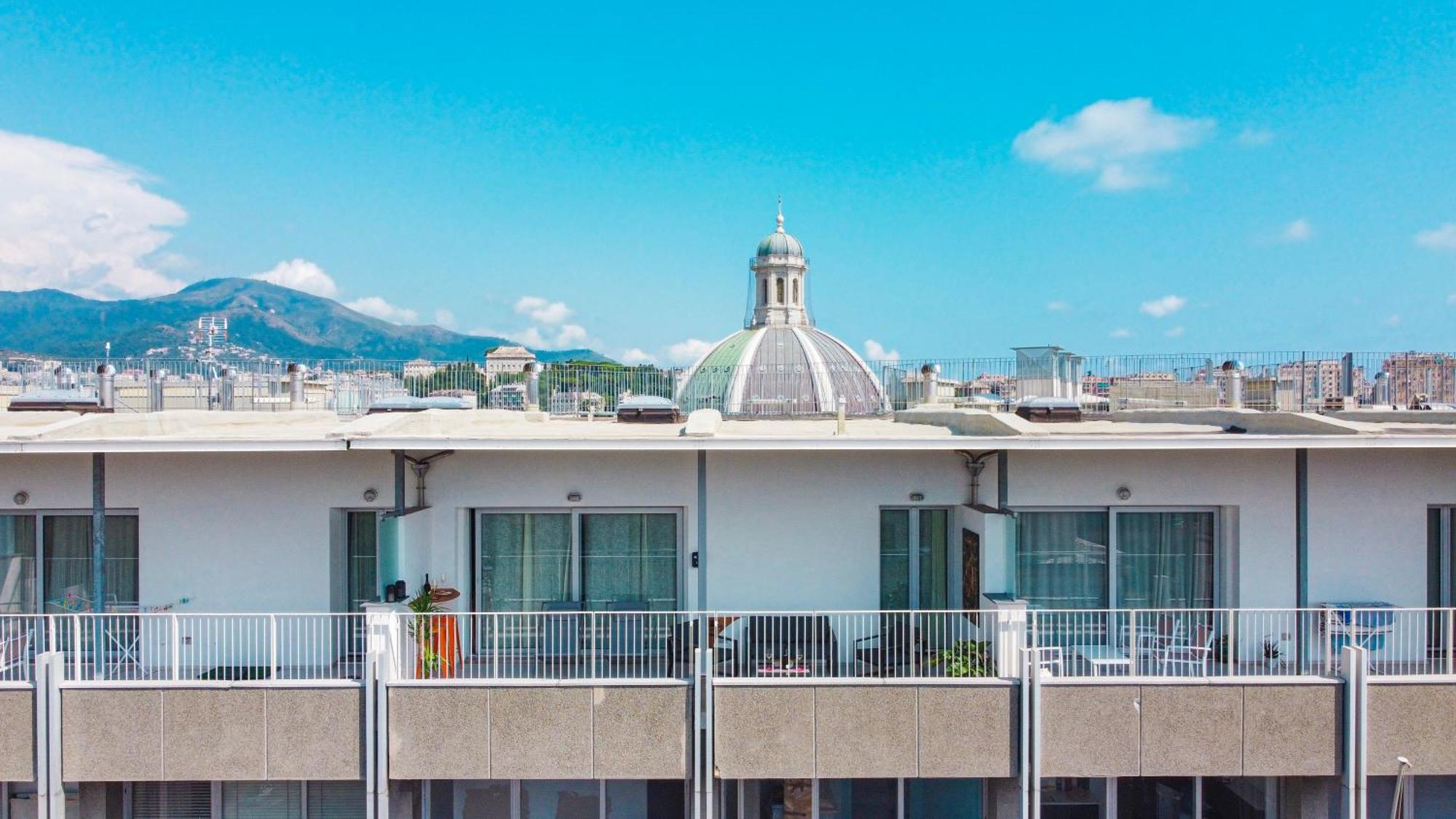 Attico Luxury Con Parcheggio E Terrazza Vista Mozzafiato Genua